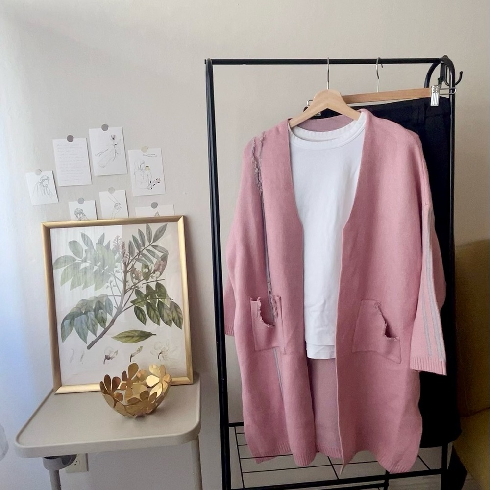 Women Brand New：Long Cardigan Sweater/One Size/Designed/Pockets/Skin Friendly